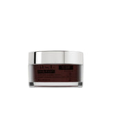 ibd Dip & Sculpt Powder in Bustled Up, a deep burgundy-brown shade with shimmer, ideal for rich fall nail looks.