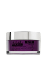 ibd Dip & Sculpt Powder in Indian Sari, a vibrant magenta-purple glitter with cultural flair and bold brilliance.