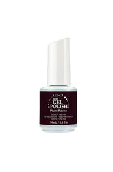 IBD Just Gel Polish Plum Raven bottle with a deep, rich plum shade, great for a sophisticated nail look.