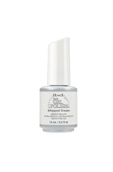 IBD Just Gel Polish in Whipped Cream – a classic, opaque white gel polish with a silky, whipped texture.