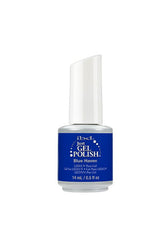 IBD Just Gel Polish in Blue Haven, a vibrant royal blue gel polish ideal for creating classic, bold nail looks with a cool-tone finish.