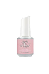 IBD Just Gel Polish Juliet, a delicate baby pink crème gel polish ideal for romantic, subtle manicures.