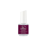 IBD Just Gel Polish in Pep Squad, a rich magenta LED/UV gel that brings bold energy to any nail set.