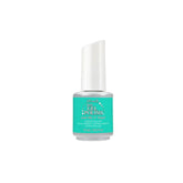 IBD Just Gel Polish in Just Me n' Capri, a vibrant turquoise gel polish for bold, eye-catching manicures.