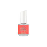 ibd Just Gel Polish Serene Slumber in a vibrant coral-pink, perfect for bold spring and summer nail looks.