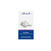 IBD Nail Wipes in hexagon shape, lint-free pads for prepping nails and removing gel residue.