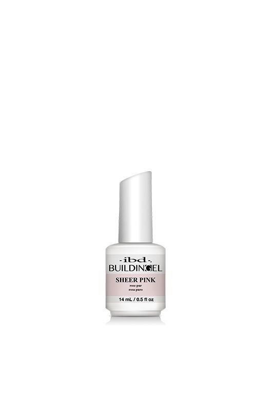 IBD Builder Gel Sheer Pink 0.5 oz Nail Builder