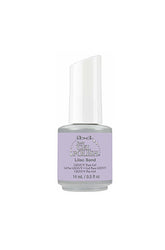 bottle of ibd Just Gel Polish Lilac Sand creamy light purple nail lacquer