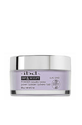 bottle of ibd Dip & Sculpt ibd Dip & Sculpt Lilac Sand creamy light purple nail powder