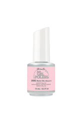 IBD Just Gel Polish in "Motel Me About It," a soft pink gel polish with LED/UV curing for a long-lasting, glossy finish.