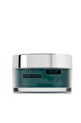 Front view of ibd Dip & Sculpt Metro Pose 2 ounce see through glass container.