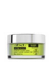 ibd Dip & Sculpt Powder - Solar Rays: Neon yellow dip powder infused with bamboo extract for a bold, long-lasting, and salon-quality manicure.
