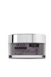 A clear 2 ounce capped container of ibd Dip & Sculpt Patchwork printed with product name & details