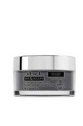 Front view of ibd Dip & Sculpt Viking Winter 2 ounce glass container with reflective silver cap