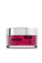 Front view of a 2 ounce glass jar of ibd Dip & Sculpt Dragon Fruit with printed product label