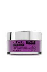 Front view of a printed 2-ounce jar of ibd Dip & Sculpt nail powder in Magic Genie variant