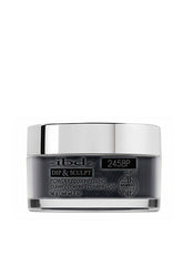 Front-facing 2-ounce clear glass container of ibd Dip & Sculpt Slate printed with product details