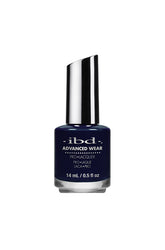 IBD Advanced Wear Pro Lacquer in Above Ski Level, a deep navy blue with a rich, elegant finish.