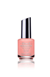 IBD Advanced Wear polish in Flowerful, a coral-kissed pink crème that adds a lively and fresh burst of color.