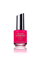 IBD Advanced Wear polish in Parisol, a chic, high-shine fuchsia pink that brings runway-ready glam to your fingertips.