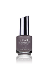ibd Advanced Wear Patchwork Pro Lacquer - a muted taupe-mauve shade for a sophisticated everyday nail look.