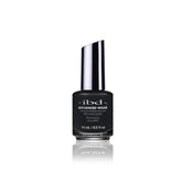 IBD Pro Lacquer Viking Winter, a rich jet black, ideal for dramatic manicures with intense pigment and a glossy finish.