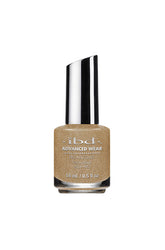 A forward facing clear 0.5 ounce glass botle of ibd Advanced Wear Rustic River labelled & topped with a brush cap