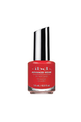 A front facing 0.5 ounce bottle of ibd Advanced Wear Stole Your Mandarin displaying its brush cap & product label