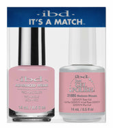 ibd It’s a Match Gel and Lacquer Duo - Madame Mosaic - Matching pink lacquer and LED/UV gel polish set for long-lasting, salon-quality manicures.