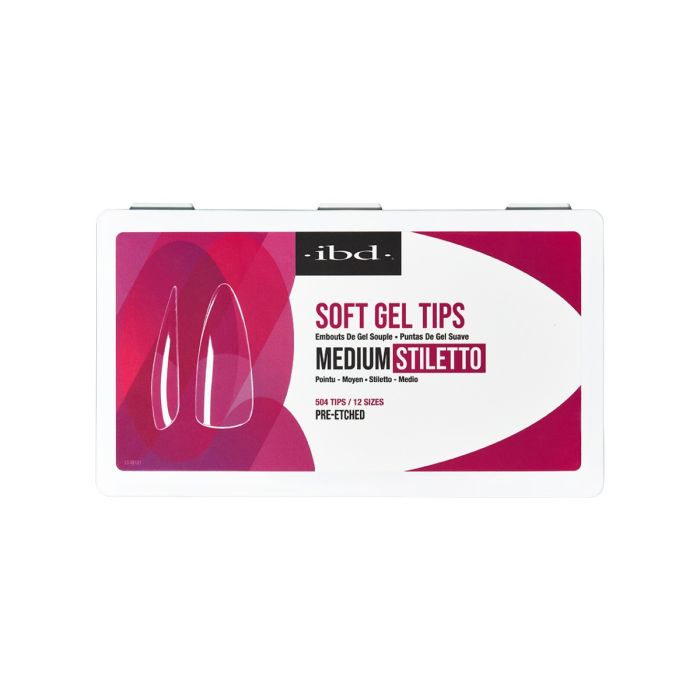 Soft Gel Tips - Medium Stiletto