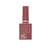 IBD Rubber Gel in Truffle, a rich mauve-brown gel shade perfect for chic, earthy-toned nail looks.