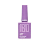 IBD Rubber Gel in Velvet, a vivid violet shade that offers rich purple payoff with high-shine finish.