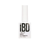 ibd Magnetic Gel Vortex in 15mL bottle, LED/UV magnetic gel polish in a smoky silver cat-eye shade.