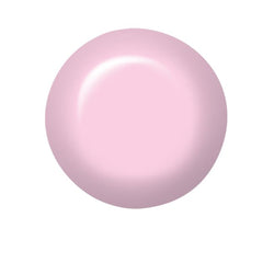 Swatch of ibd Dip & Sculpt Powder in Juliet – soft pastel pink with a creamy finish.