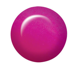 IBD Dip & Sculpt Swatch in Peony Bouquet – intense fuchsia pink with a saturated, semi-glossy finish.