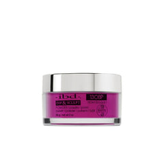 IBD Dip & Sculpt Powder in Peony Bouquet – bright magenta pink nail powder with bamboo extract for vibrant looks.