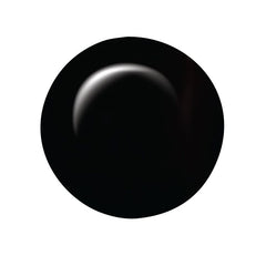 IBD Dip & Sculpt Black Lava swatch in intense glossy black, perfect for sleek, dramatic nail looks with maximum impact.