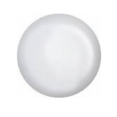 Rich white color swatch of ibd Advanced Wear French White on white background