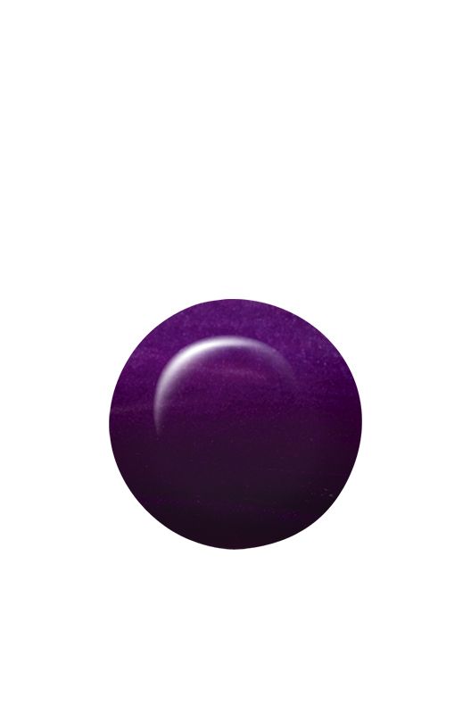 IBD Just Gel Polish Con-fuchsion swatch reveals a rich, moody fuchsia-purple with a smooth, glossy finish for confident nail looks.