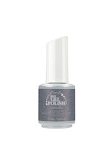 IBD Just Gel Polish Aphrodite in a smoky violet silver glitter, perfect for a bold, shimmering nail look.