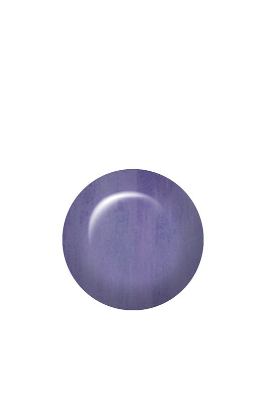 Swatch of IBD Just Gel Polish Amethyst Surprise in a muted purple with a cloudy marbled look.