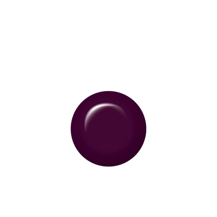 Swatch of IBD Just Gel Polish Inspire Me in a dark berry crème with a flawless high-shine finish.