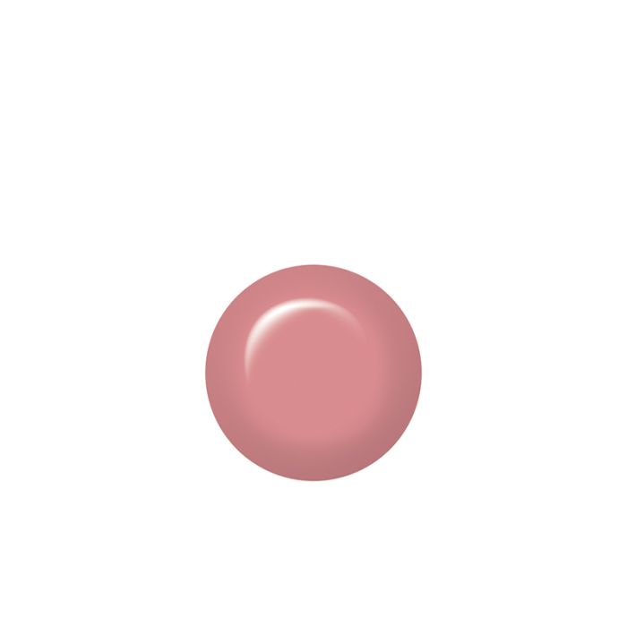 IBD Naturally Beautiful swatch, a dusty rose cream with a natural pink undertone for timeless wear.
