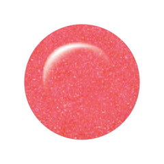 IBD Just So Lovely swatch, a pink coral with soft shimmer, ideal for flirty and fresh nail looks.
