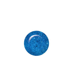 IBD So Cryptic swatch, a glittery turquoise gel with aquatic sparkle and dimension.