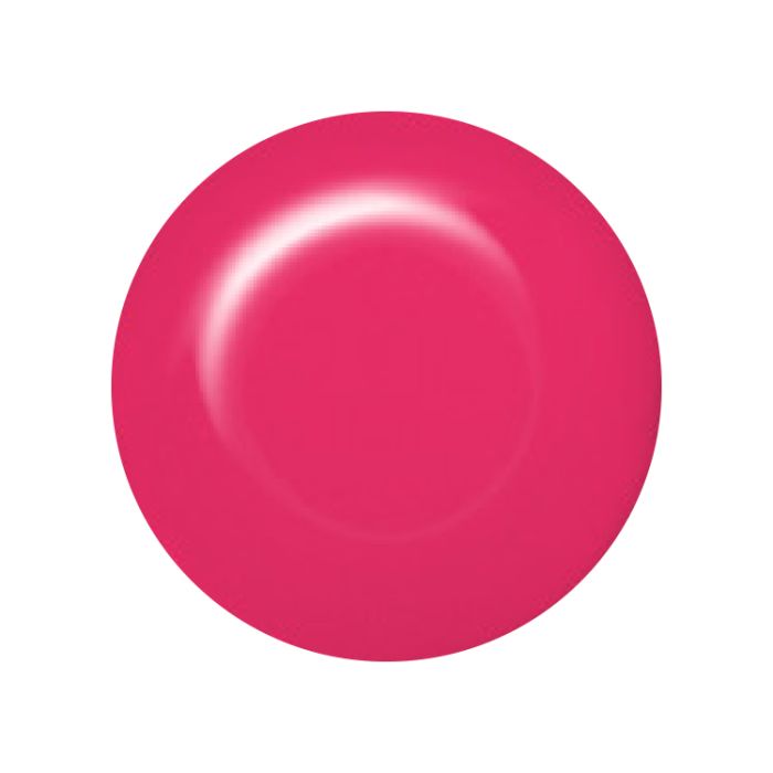 IBD Flirty Flamenco swatch, a bright magenta-pink with a glossy finish for playful nail color.