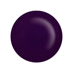 IBD Pixie Pop gel swatch, a dark, moody violet with subtle shimmer and full coverage for dramatic nails.