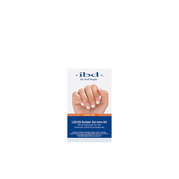 IBD LED/UV Builder Gel Intro Kit – complete starter kit for durable gel nail enhancements and pro salon results.