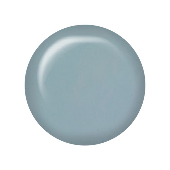 Swatch of ibd Just Gel Polish Calm Oasis, a soft seafoam green with a creamy, serene finish.