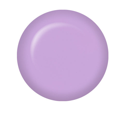nail powder swatch drop of ibd Dip & Sculpt Lilac Sand creamy light purple nail powder